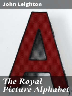 cover image of The Royal Picture Alphabet